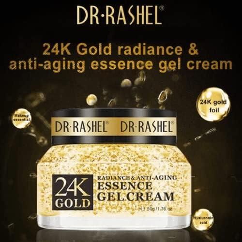 Dr Rashell Radiance Anti-Wrinkle Essence Gel Cream 24K Gold  For Wrinkles & Dark Circles