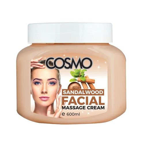 Cosmo Sandalwood Facial Massage Cream 600Ml-Brown