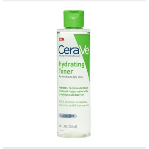 Cerave Hydrating Toner For Face With Hyaluronic Acid And Niacinamide