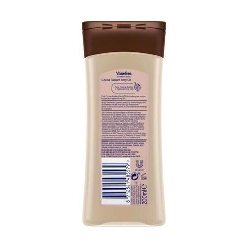 Vaseline  Intensive Care Body Oil Cocoa Radiant