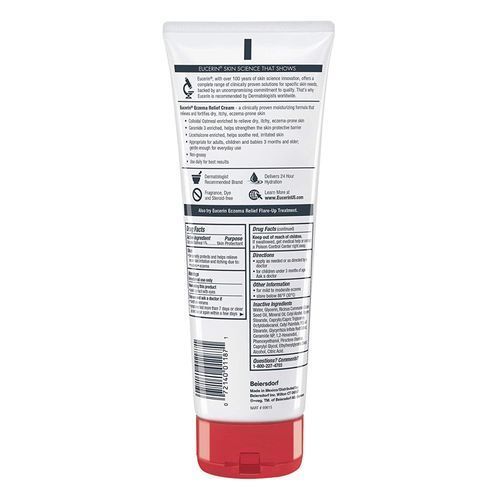 Eucerin Eczema Relief Cream - Full Body Lotion For Eczema-Prone Skin - 8 Oz. Tube