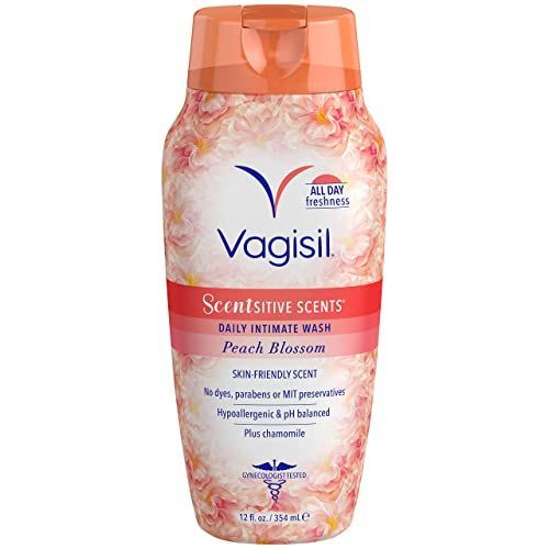 Vagisil Scentsitive Scents - Feminine Vaginal Wash, Peach Blossom, 12 Fl Oz