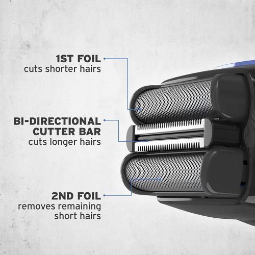 Wahl Clean and Close, Men’s Shaver - Black