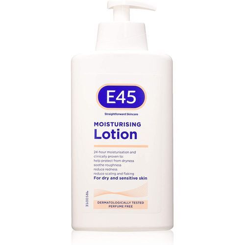 E45 Moisturizing Lotion, For Dry And Sensitive Skin - 500ml