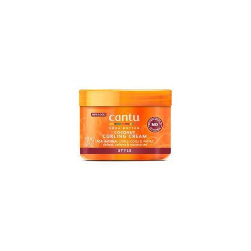 Cantu Shea Butter Natural Hair Coconut Curling Cream, 340 G [Image May Vary]