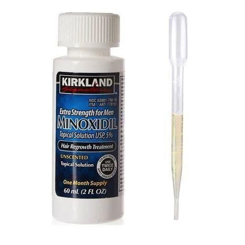 Kirkland Signature Kirkland Minoxidil 5% Liquid Hair Loss/Growth 1 Month Supply