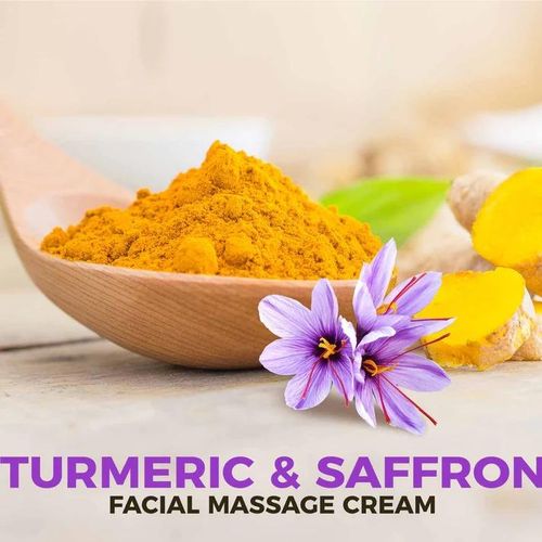 Cosmo Turmeric & Saffron Facial Massage Cream 600Ml-White