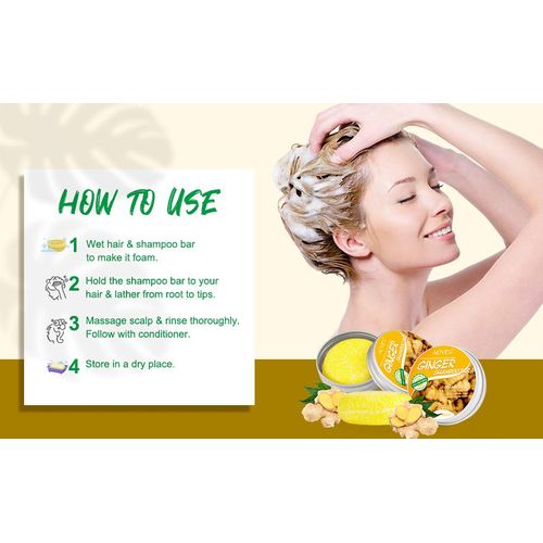 Rosemary Organics Hair Shampoo Bar Anti Dandruff Soap Bar for Itchy Scalp Dry Hair Growth, Sulfate Free