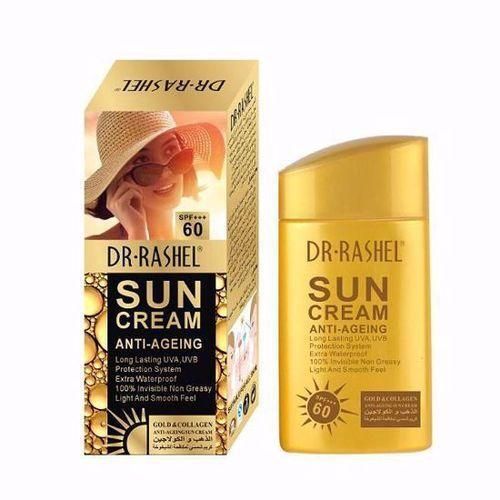 Dr. Rashel Sun Cream, Anti-Wrinkle (SPF+60, SPF+75) - 80g.