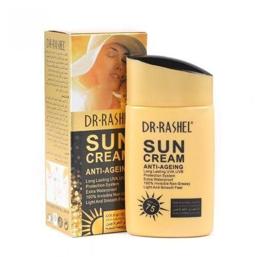 Dr. Rashel Sun Cream, Anti-Wrinkle (SPF+60, SPF+75) - 80g.