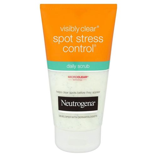 Neutrogena Visibly Clear Spot Stress Control Daily Scrub 150ml-White