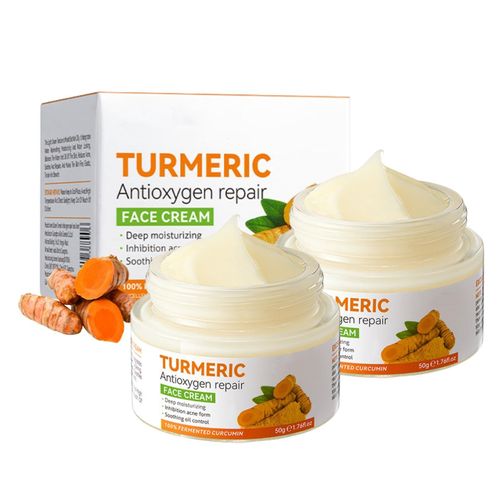 Lanbena SADOER Turmeric Cream, Anti Acnes, Oil Control Tumeric Face Controls Oil, Moisturize, Smoothening, Fade Dark marks, Acne TreatmentCream