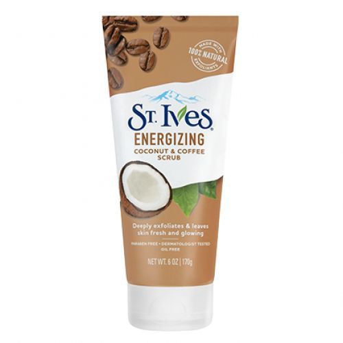 St Ives Energizing Coconut and Coffee Face Scrub 170g