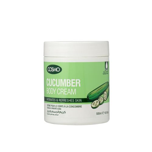 Cosmo Cucumber Body Cream 500Ml-White