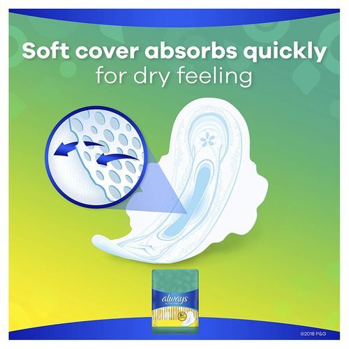 Always Ultra-Thin, Size 1, Regular Pads with Wings, 46 pieces (US)