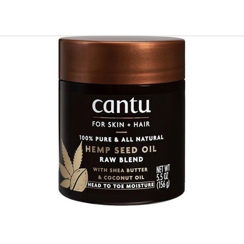 Cantu Skin Hair Hemp Seed Oil Raw Blend Shea Butter & Coconut Oil