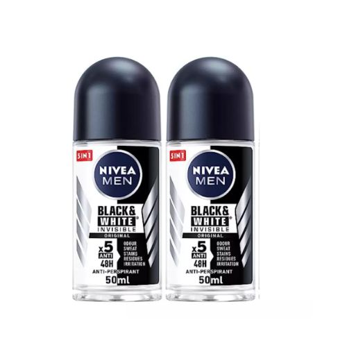 NIVEA BLACK & WHITE INVISIBLE 2PACK 50ml
