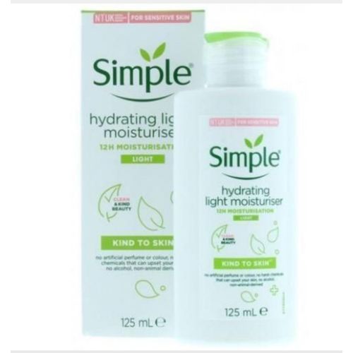 Simple Hydrating Light Moisturize Kind To Skin 125ml