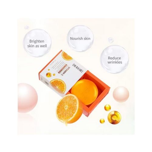 Dr Rashell Vitamin C Brightening And Anti-Aging Whitening Soap 100g.