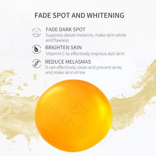 Dr Rashell Vitamin C Brightening And Anti-Aging Whitening Soap 100g.