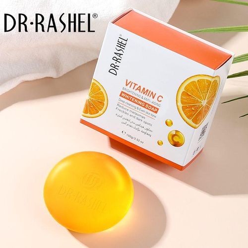 Dr Rashell Vitamin C Brightening And Anti-Aging Whitening Soap 100g.
