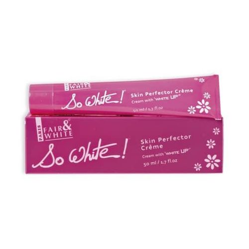 Fair And White Paris So White Skin Perfector Cream With White Up 50Ml-Purple