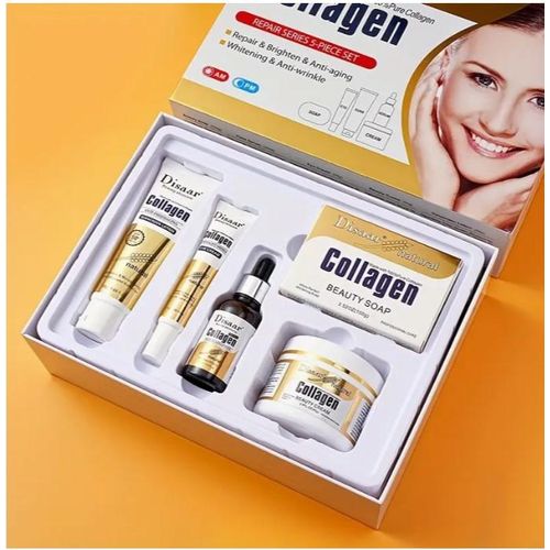 Disaar Collagen Skin Care Five-Piece Set - Moisturizing and Firming for Hydrated and Youthful Skin