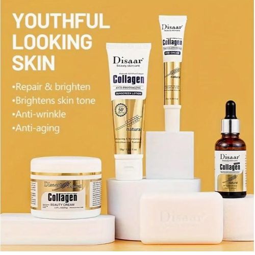 Disaar Collagen Skin Care Five-Piece Set - Moisturizing and Firming for Hydrated and Youthful Skin