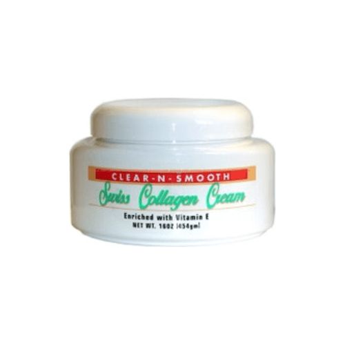 Clear N Smooth Swiss Collagen Cream 454G-White
