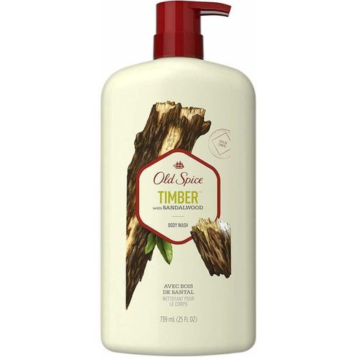 Old Spice Body Wash For Men, Timber With Sandalwood Scent, 25 Fl Oz