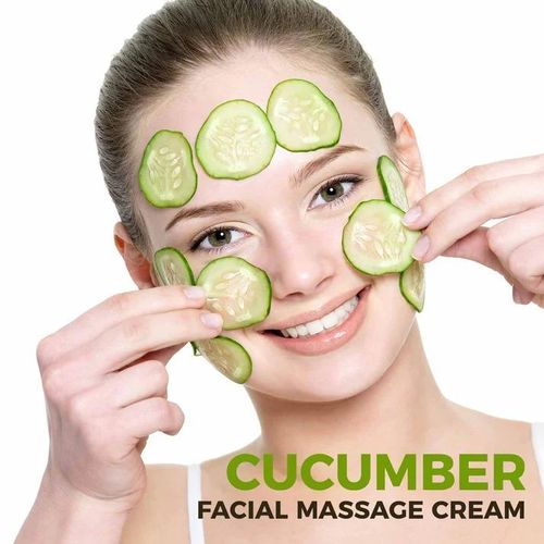 Cosmo Cucumber Facial Massage Cream 600Ml-Green