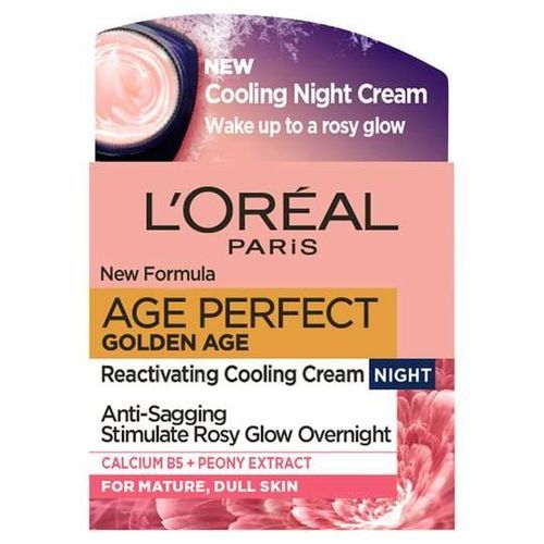 L'Oreal Age Perfect Golden Age Night Cream For Women Over 60 years, 50ml