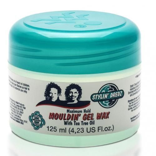 Stylin' Dredz Mouldin' Gel Wax Dreadlock Gel Wax with Tea Tree Oil -125 ml