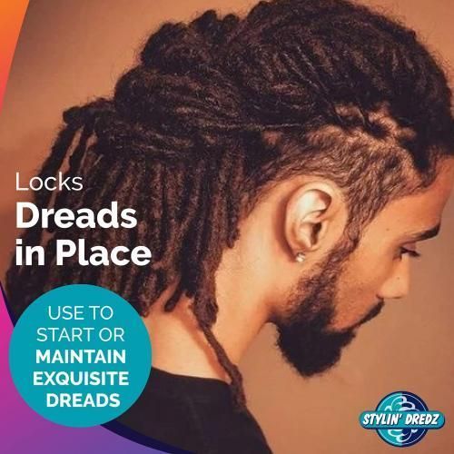 Stylin' Dredz Mouldin' Gel Wax Dreadlock Gel Wax with Tea Tree Oil -125 ml