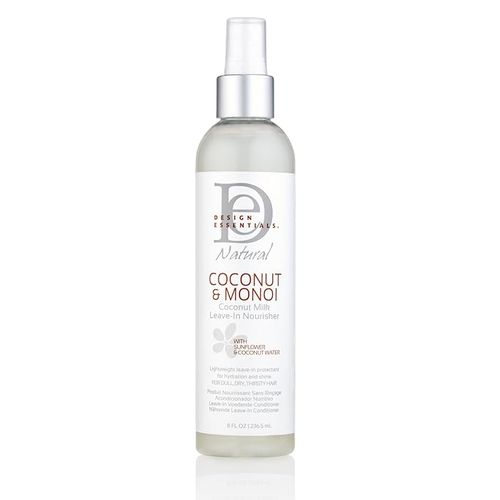Design Essentials Coconut  Milk And Monoi Leave In Conditioner 236.5 Ml-White