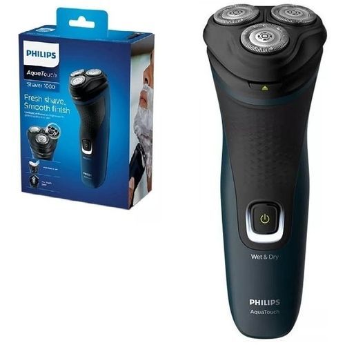 Philips Rechargeable Electric Shaver Wet & Dry S1121-Blue/Black