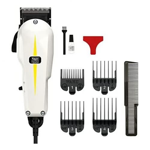 Wahl Super Taper Clipper Electric Shaver - White