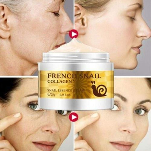 French Snail Nourishing Collagen And Anti Wrinkle Skin Care Cream Tighten Pores Anti Aging Cream 25g