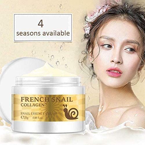 French Snail Nourishing Collagen And Anti Wrinkle Skin Care Cream Tighten Pores Anti Aging Cream 25g