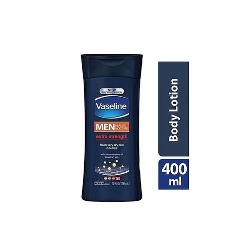 Vaseline Men Extra Strength Lotion ,  400ml