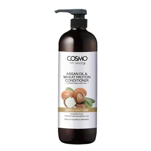 Cosmo ARGAN & WHEAT PROTEIN CONDITIONER 1000ML (IMPROVED DESIGN - 23) (COSMO SERIES)