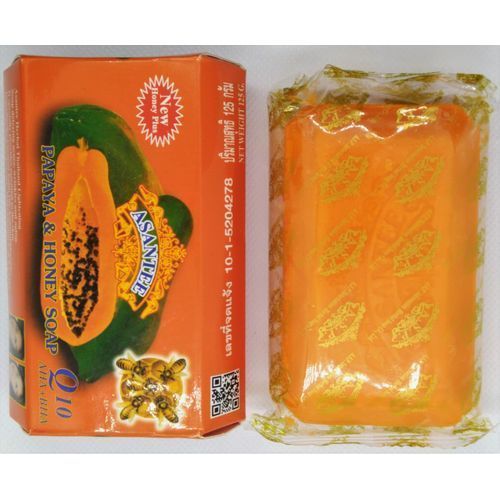 Asantee Papaya And Honey Skin Lightening Face And Body Soap-125g