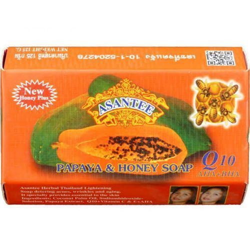 Asantee Papaya And Honey Skin Lightening Face And Body Soap-125g