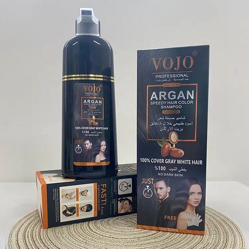 Vojo Instant Black Hair Shampoo - 500mls