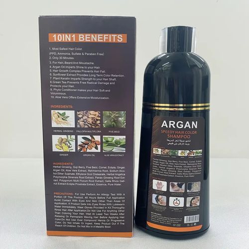 Vojo Instant Black Hair Shampoo - 500mls