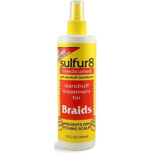 sulphur8 8 Medicated Anti Dandraff Conditioner  And Treatment  For Braids 356ml