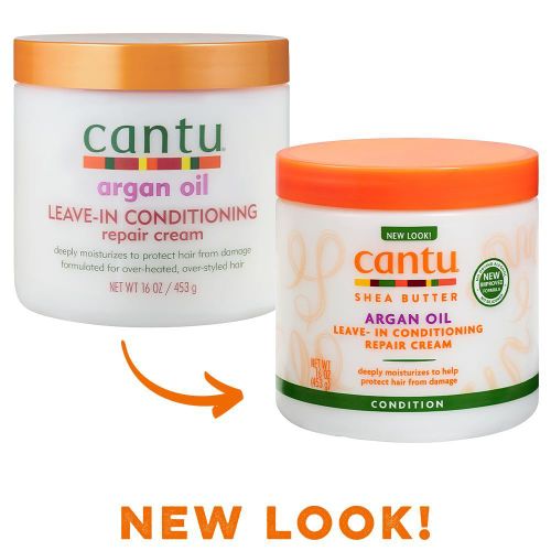 Cantu Argan Oil Leave In Conditioning Repair Cream - 453g