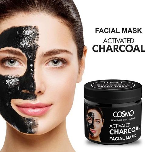 Cosmo Activated Charcoal Facial Mask 200G-Black