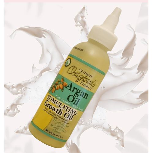 Ultimate Argan Oil Stimulating Growth Oil, Penetrates & Rejuvenates Hair, Scalp, Nails And Skin, All Day Long Moisturizing & Conditioning, 4oz