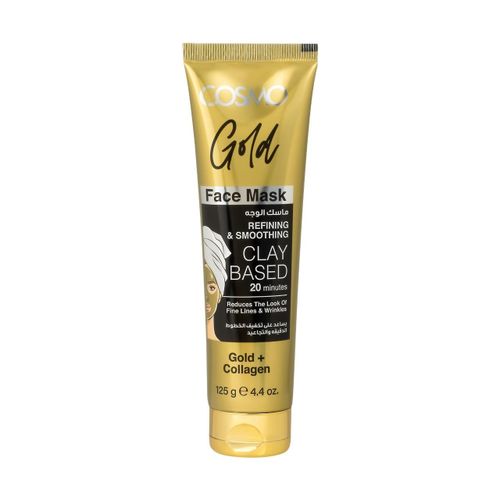 Cosmo Gold +Collagen Clay Based Face Mask 125G-Gold
